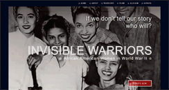 Desktop Screenshot of invisiblewarriorsfilm.com